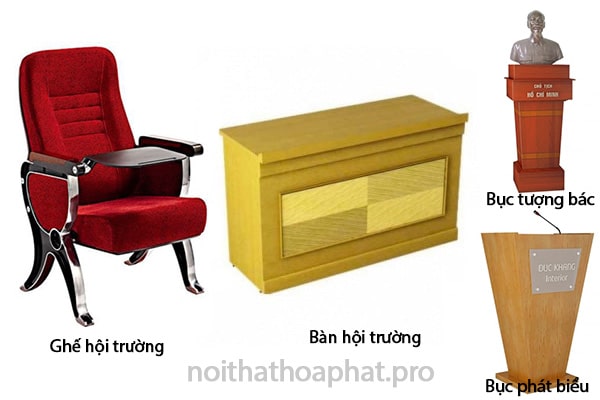 Nội thất cho hội trường 200 chỗ