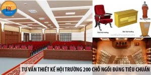 Tư vấn thiết kế hội trường 200 chỗ ngồi đúng tiêu chuẩn 2