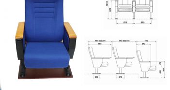 Kích thước ghế hội trường chuẩn và cách bố trí hội trường hợp lý