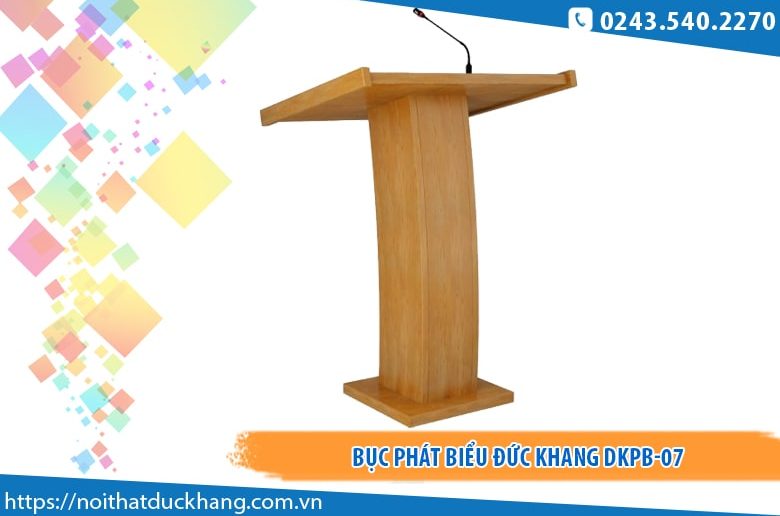 Bục phát biểu Đức Khang DKPB-07 giá tốt tại Hà Nội