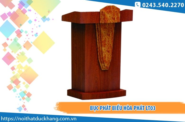 Bục phát biểu Hòa Phát LT03 giá tốt ở Hà Nội