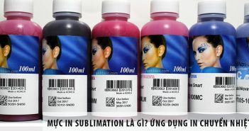 Mực in Sublimation là gì? Ứng dụng công nghệ in chuyển nhiệt Mực in Sublimation là gì? Ứng dụng công nghệ in chuyển nhiệt