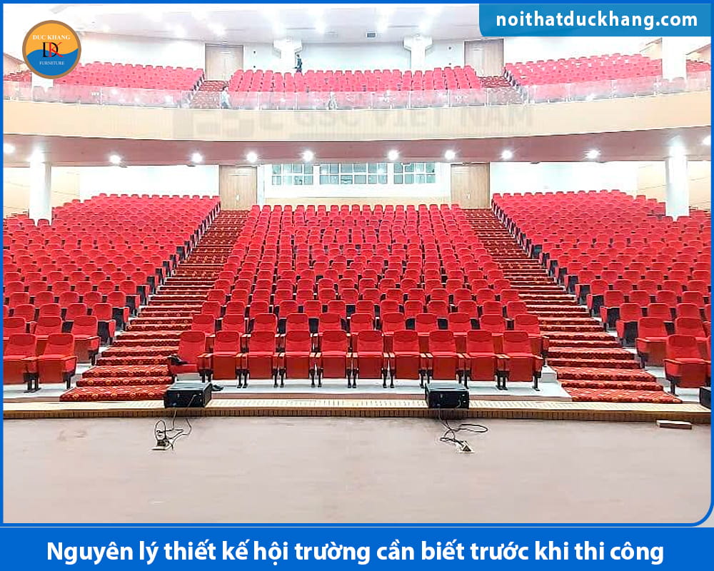 Nguyên lý thiết kế hội trường cần biết trước khi thi công Nguyên lý thiết kế hội trường cần biết trước khi thi công