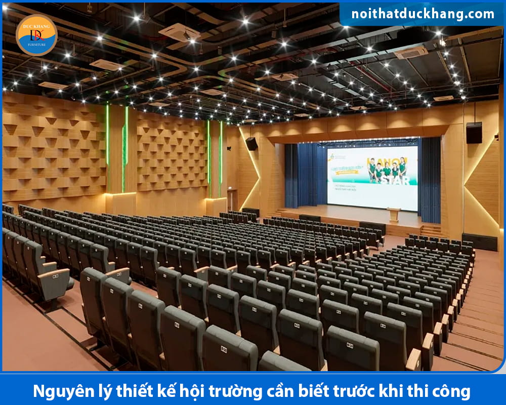 Nguyên lý thiết kế hội trường cần biết trước khi thi công Nguyên lý thiết kế hội trường cần biết trước khi thi công
