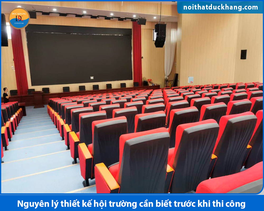 Nguyên lý thiết kế hội trường cần biết trước khi thi công Nguyên lý thiết kế hội trường cần biết trước khi thi công